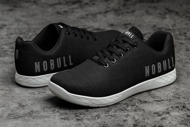 Black Nobull Grey Men's Trainers | CA S1286G